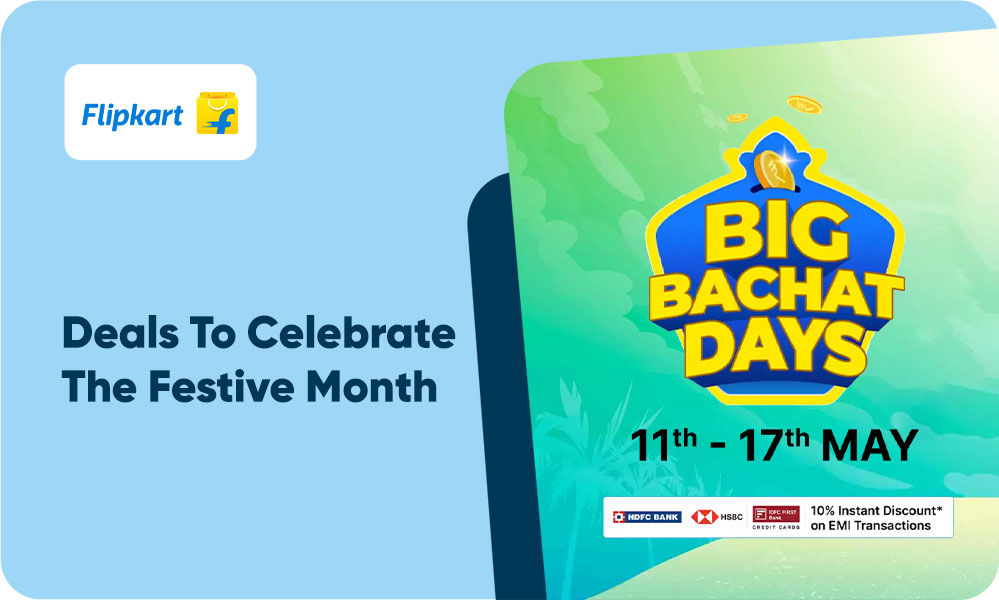 Big Bachat Days - Get Upto 80% Off On Electronics & Appliances, Mobiles, Fashion & More